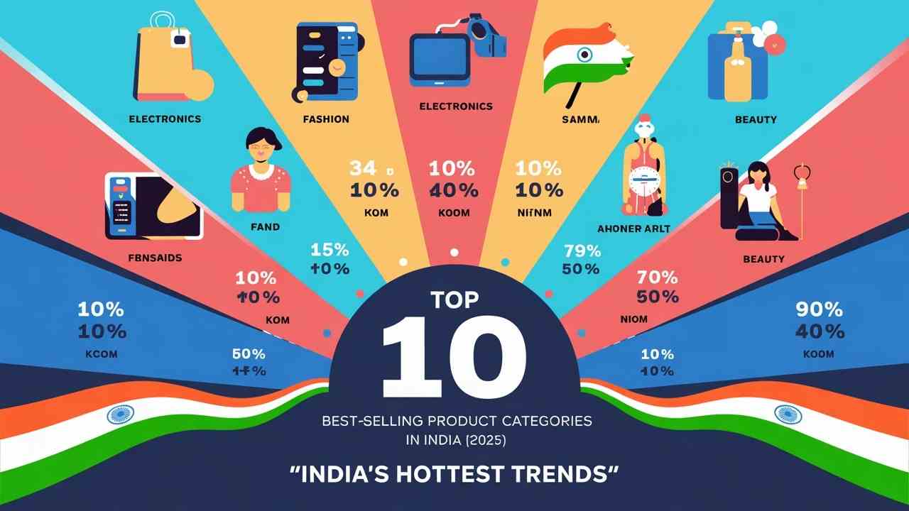 Top 10 Best-Selling Product Categories in India (2025)
