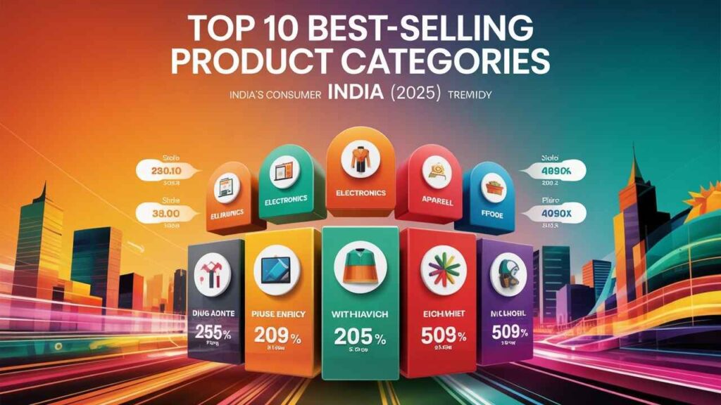 Top 10 Best-Selling Product Categories in India (2025) 3 Top 10 Best-Selling Product Categories in India (2025)