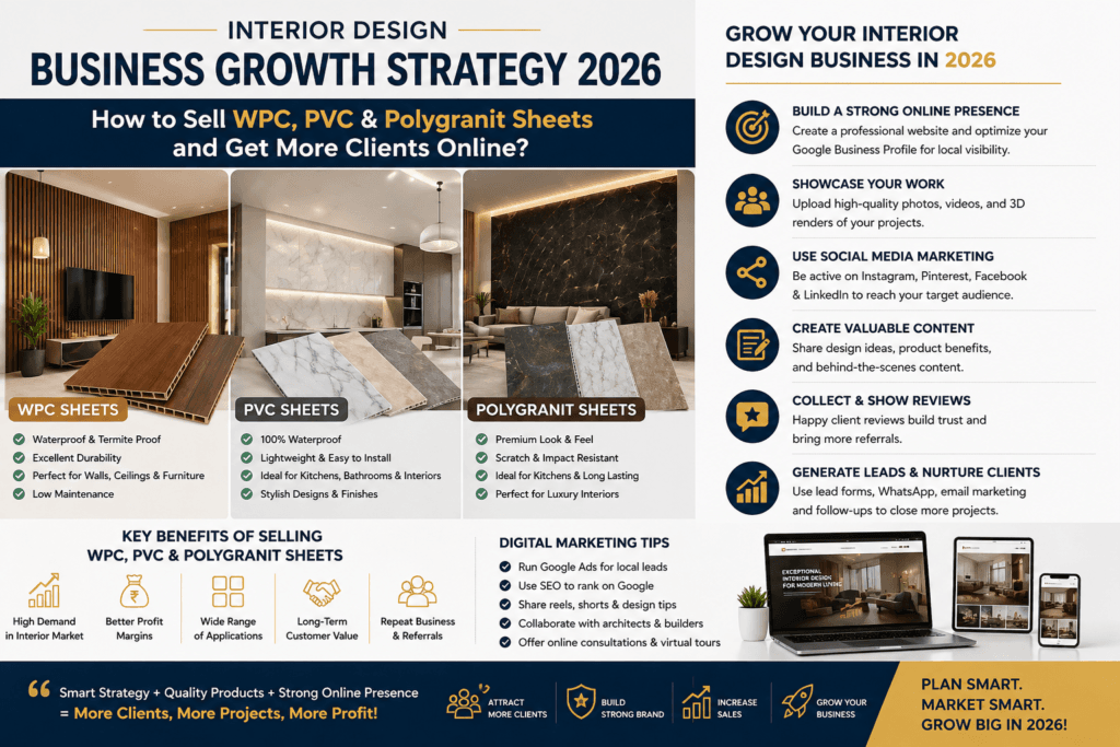 Interior design business growth strategy 2026
